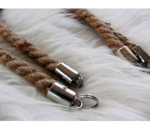 Taschenhenkel - Taschengriff aus Sisal geflochten